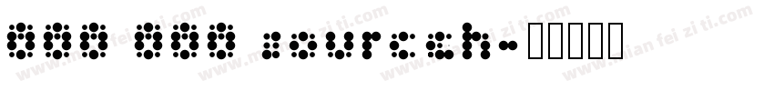 000 000 sourceh字体转换